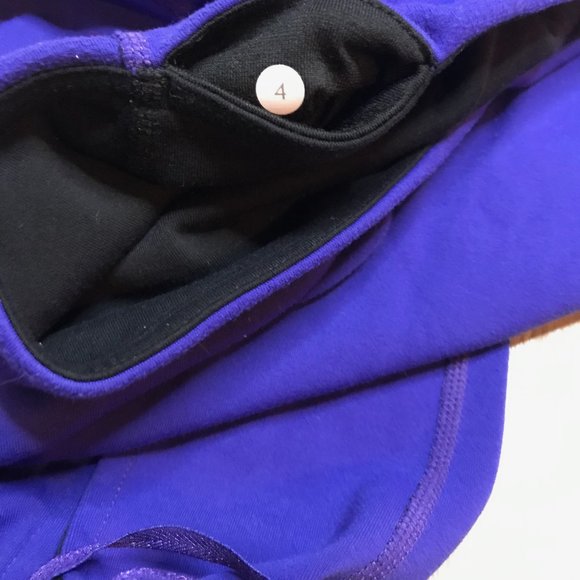 lululemon Gather & Crow Reversible Crops - EUC - 4 - Picture 7 of 9